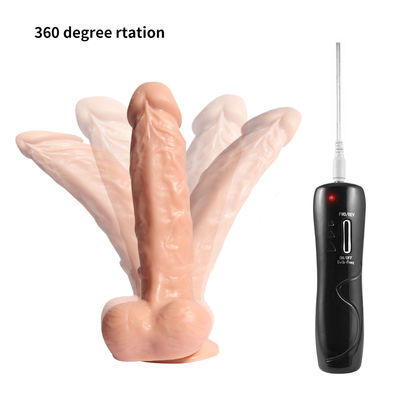 Игрушка секса фаллоимитатора вращения 360 градусов