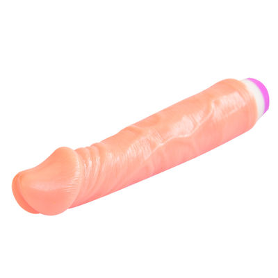 Вибромашины пениса TPE фаллоимитатора пениса Stepless пенис реалистической искусственный для женщины