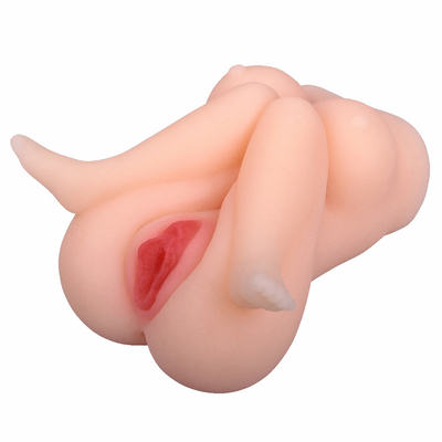 Lifelike мужские игрушки секса Stroker влагалища и ануса Pussy 3D кармана Masturbator реалистические текстурированные взрослые для мастурбации людей