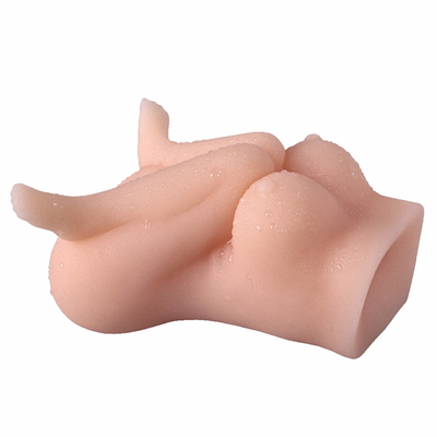 Lifelike мужские игрушки секса Stroker влагалища и ануса Pussy 3D кармана Masturbator реалистические текстурированные взрослые для мастурбации людей