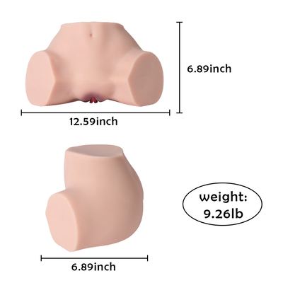 Кукла секса тела верхнего секса куклы любов Masturbator 2.5kg человека Pussy кармана продаж реальная реалистическая половинная