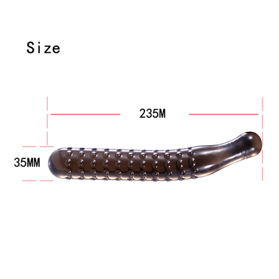 Игрушки секса Massager клитора влагалища штепсельной вилки горячих фаллоимитаторов овоща плода продажи кристаллических анальные для женской мастурбации