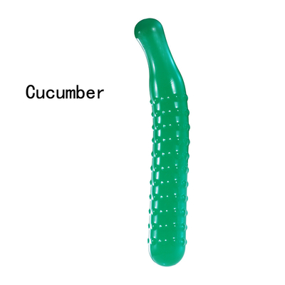 Игрушки секса Massager клитора влагалища штепсельной вилки горячих фаллоимитаторов овоща плода продажи кристаллических анальные для женской мастурбации