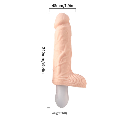 Сексуальные продукты Дикие свободные мягкие дильдо TPE G Spot Vibrator 9 Вибрационные режимы Пенис Дильдо Секс-игрушка Дильдо Вибратор для женщин