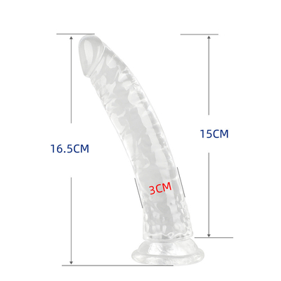 G-Spot Реалистичный желе Дилдо с сильной всасывающей чашечкой Гибкий пенис гарнитура совместимая анальная взрослая секс-игрушки для женщин