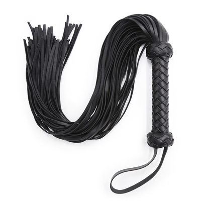 Оптовая продажа на заказ Flogger Whip BDSM Бить камшик Секс рабство кожи
