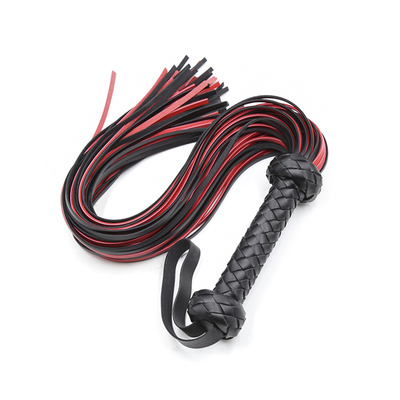 Оптовая продажа на заказ Flogger Whip BDSM Бить камшик Секс рабство кожи