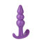 Пинк/игрушки пурпурного силикона влагалища штепсельной вилки кольца ручки анального мягкого анальные для женщины