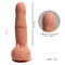 Фаллоимитаторы реалистического фаллоимитатора чашки всасывания мужские искусственные резиновые взрослые для женщин