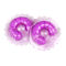 Massager пурпурной груди силикона вибромашины яйца пули увеличивая для женщины